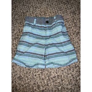 Cherokee Boys Blue striped‎ cotton shorts size 3T